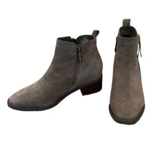 Blondo Samara Waterproof Suede Leather Ankle Boots 9.5